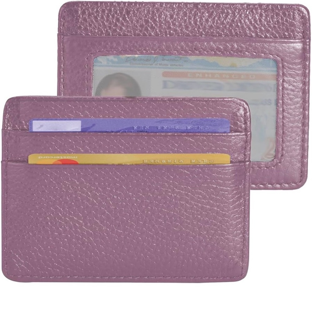 Purple Card Holder